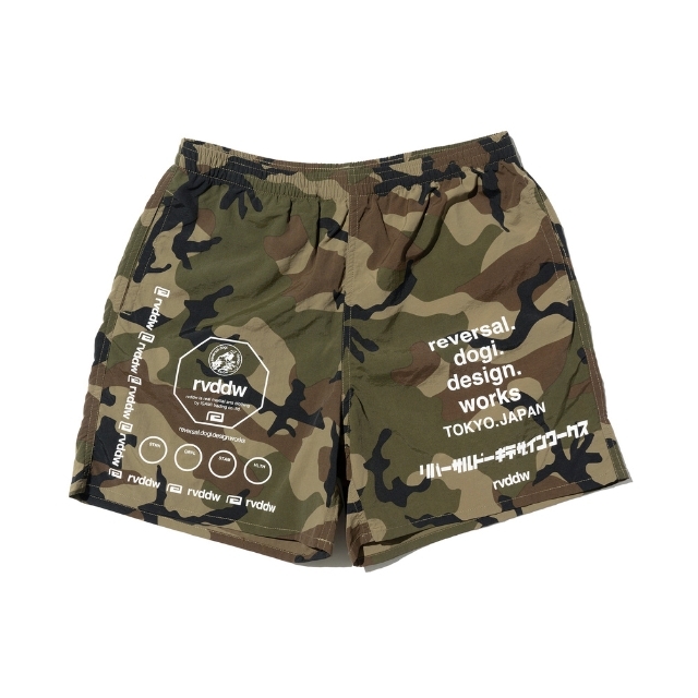 reversal rvddw 迷彩柄 ショートパンツ reversal リバーサル ショートパンツ メンズ 正規販売店