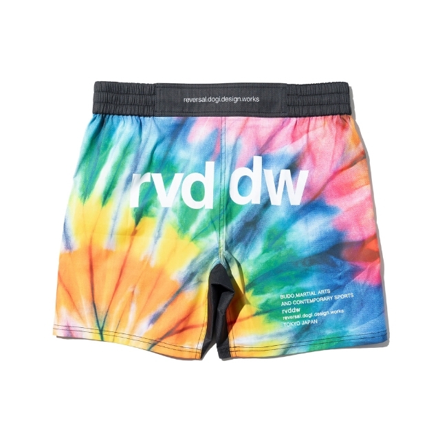 TIE DYE FIGHT SHORTS（SHORT LENGTH / NO POCKET） rvddw