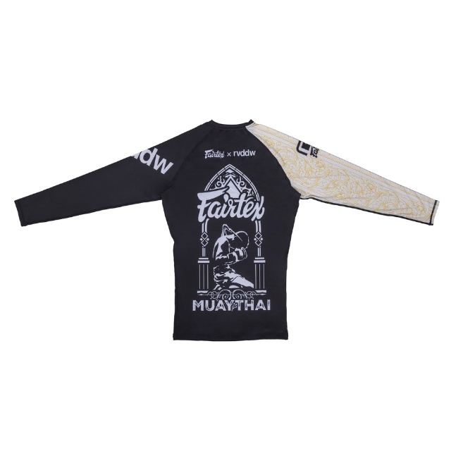 Fairtex x reversal RASH GUARD－Spirit of Wai Kru Edition rvddw