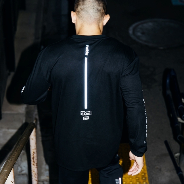 OFF_THE CAGE Reflective Long Sleeve Tee rvddw ONLINE STORE
