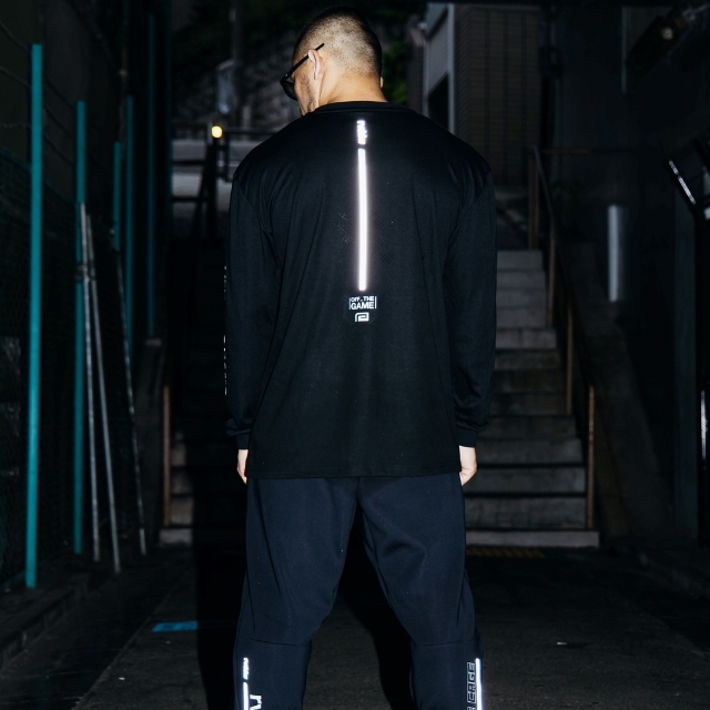 OFF_THE CAGE Reflective Long Sleeve Tee rvddw ONLINE STORE