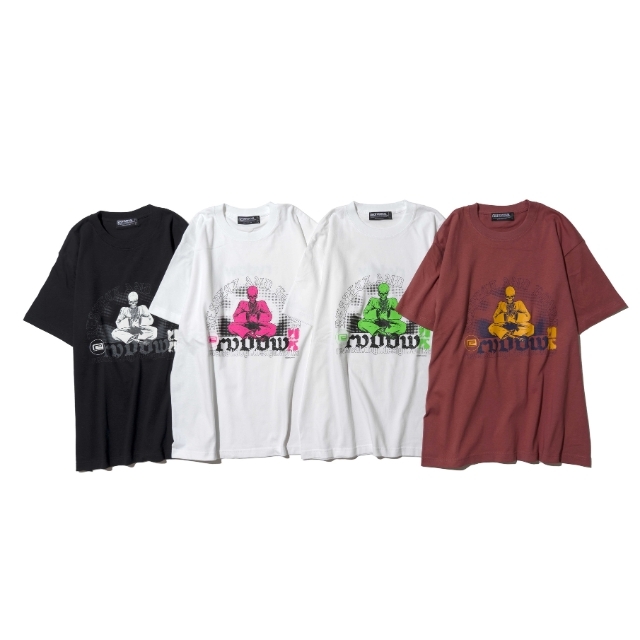 CROSS LEGGED SKUL COTTON TEE