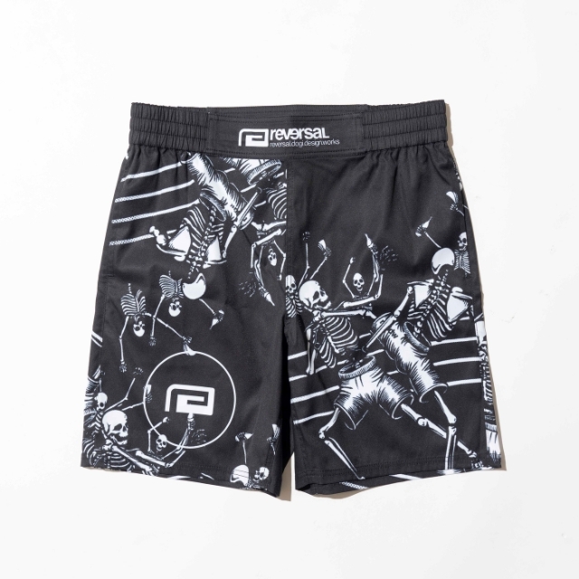 FIGHTING SKULL FIGHT SHORTS（BASIC LENGTH / with POCKET）
