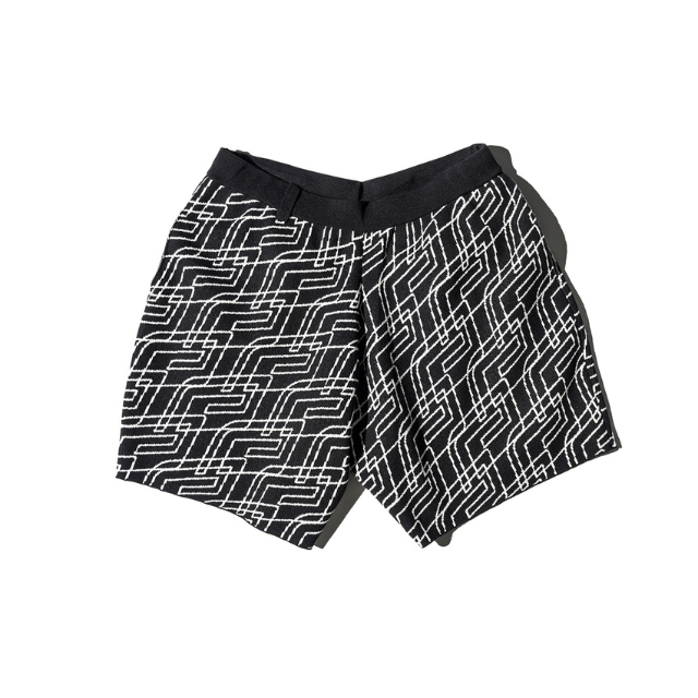 OBLIQUE BIG MARK SUMMER KNIT SHORTS rvddw ONLINE STORE