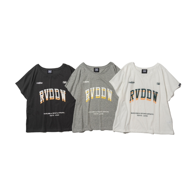 DOUBLE LOGO DOLMAN TEE