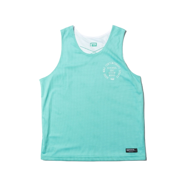 REVERSIBLE MESH GAME TANK TOP