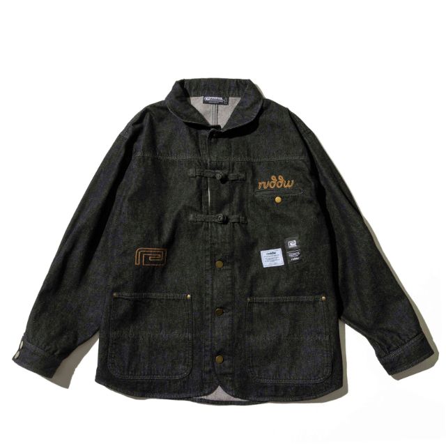 KUNG FU MAN DENIM COVERALL