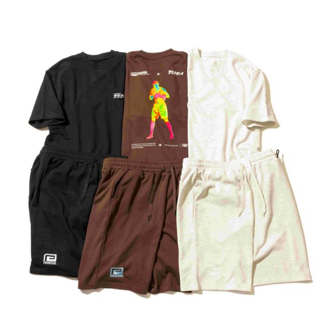 サウナボーイ × rvddw THERMOGRAPHY SWEAT SETUP
