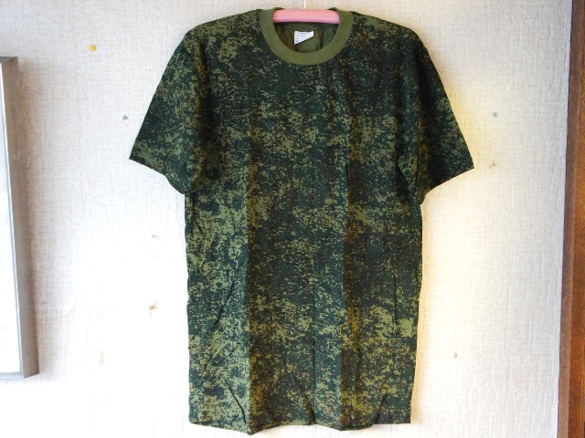 ロシア軍　デジタルフローラ迷彩Ｔシャツ　【クリックポスト送付可】　