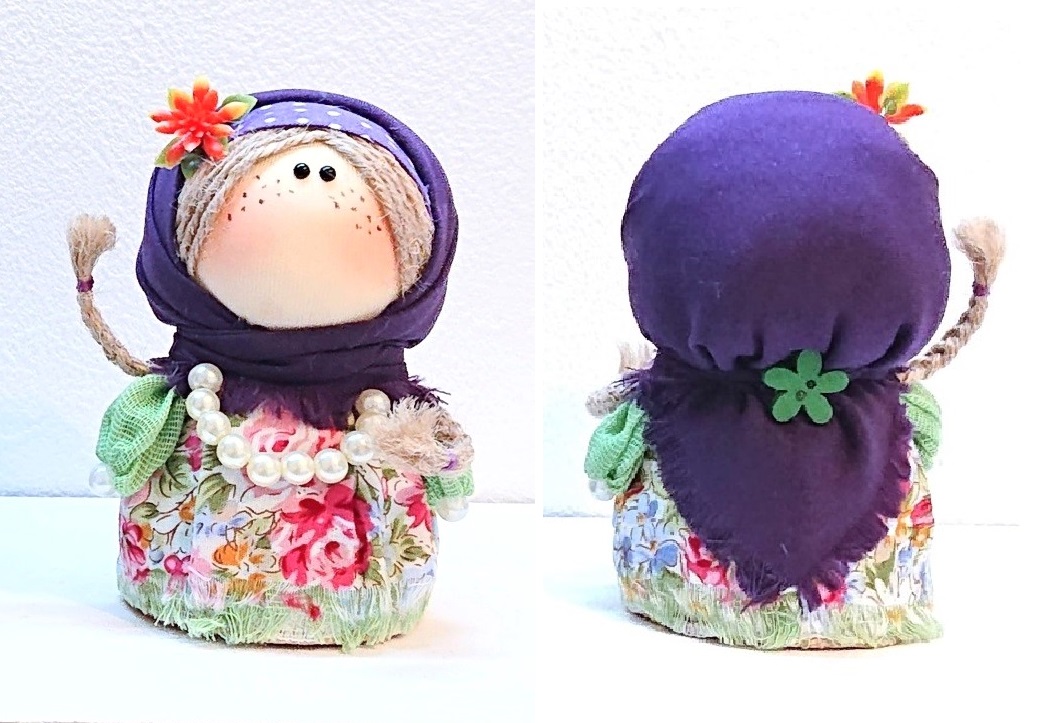Мoя Маруся（マヤ・マルーシャ）　ハンドメイド・ロシア民族衣装人形 / 9.2cm