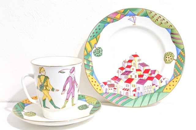 インペリアルポーセレン・バレエシリーズ ＜チポリーノ＞トリオ