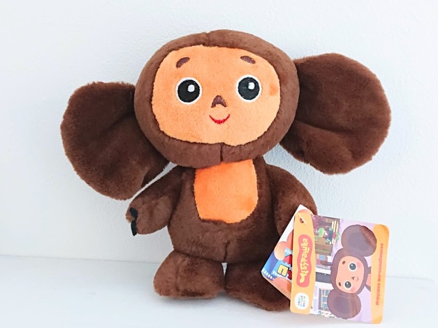 ふわふわチェブラーシカぬいぐるみ（M） /17cm