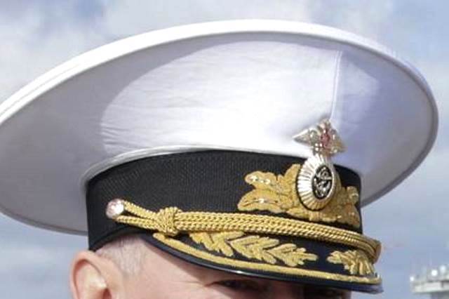 ロシア海軍 ВМФ 将校帽章/バッジ（カカールダ）【クリックポスト送付可】