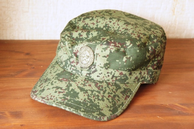 ロシア軍　デジタルフローラVKBO(ВКБО)　フィールドキャップ　/帽章ワッペン付【クリックポスト送付可】　