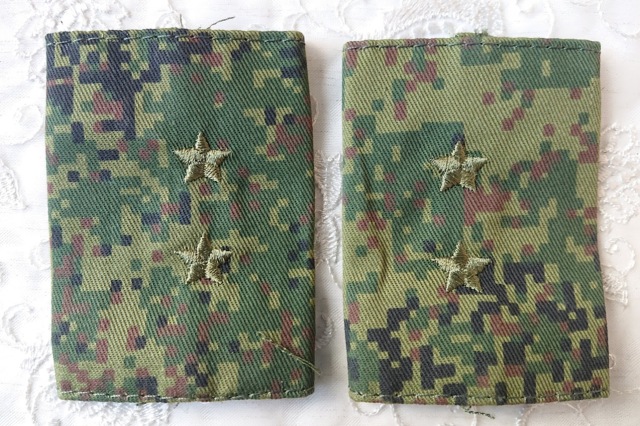 ロシア軍 デジタルフローラ 布製階級肩章2個セット 戦地用 各種 ロシア軍 デジタルフローラ 布製階級肩章2個セット 戦地用 各種