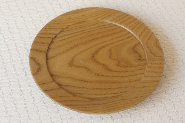 佐々木要 十勝の木のうつわ リムプレート /21cm