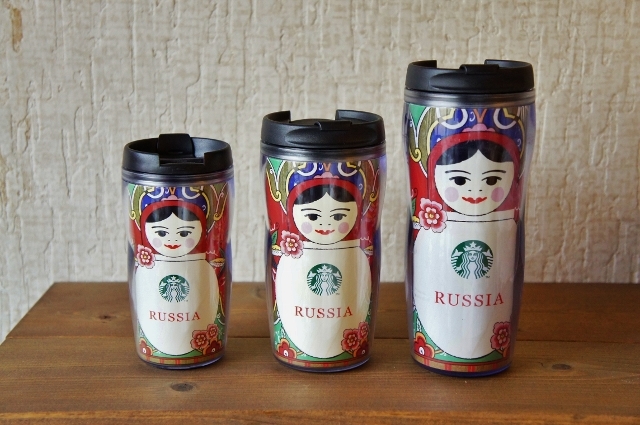 ロシア/モスクワ限定！Starbucks スターバックス マトリョーシカ 