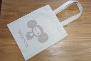 チェブラーシカ　フラットトートバッグ＜ベージュチェブ＞　/28×35cm【クリックポスト送付可】