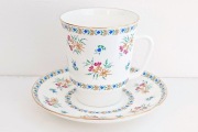 インペリアルポーセレン　＜ブルーベル　Голубые колокольчики＞　コーヒーカップ＆ソーサー 165ml