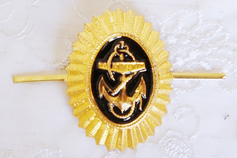 ロシア海軍 ВМФ　帽章/バッジ（カカールダ）【クリックポスト送付可】　