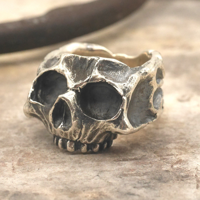 TOOL925 スカル シルバーリング #17 #19 #21 skull silver ring