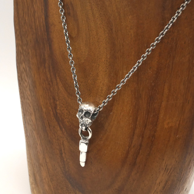 tool925 プリティースカル×口紅　シルバーペンダント トップ