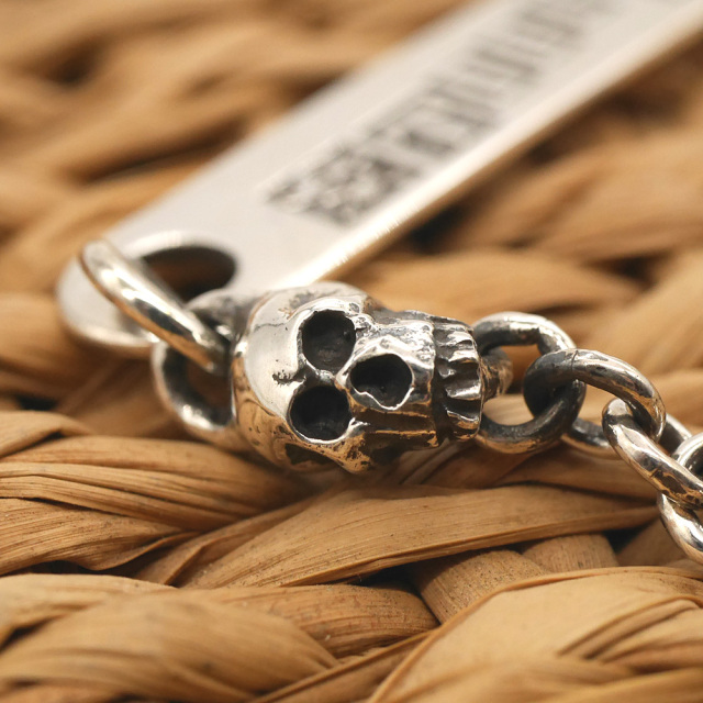 tool925　プレート チャームシルバーブレスレッ