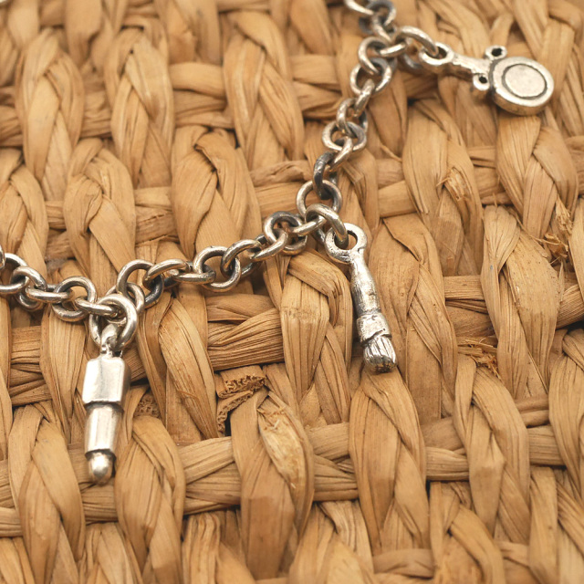 tool925 チャームシルバーブレスレット