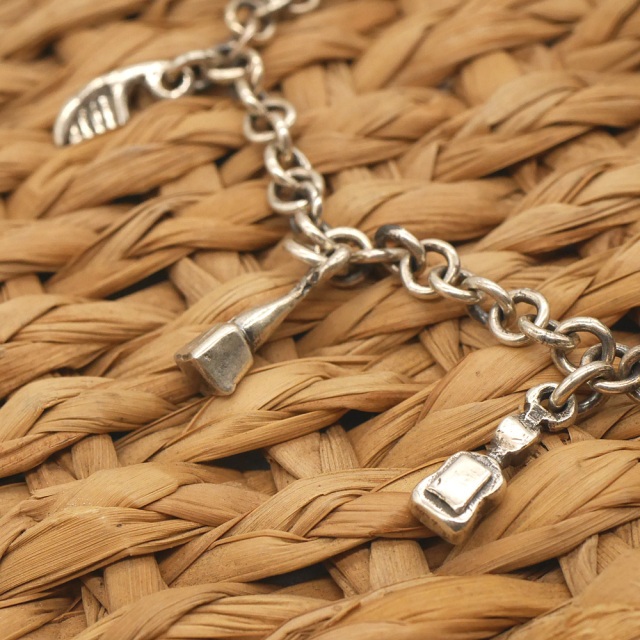 tool925 チャームシルバーブレスレット