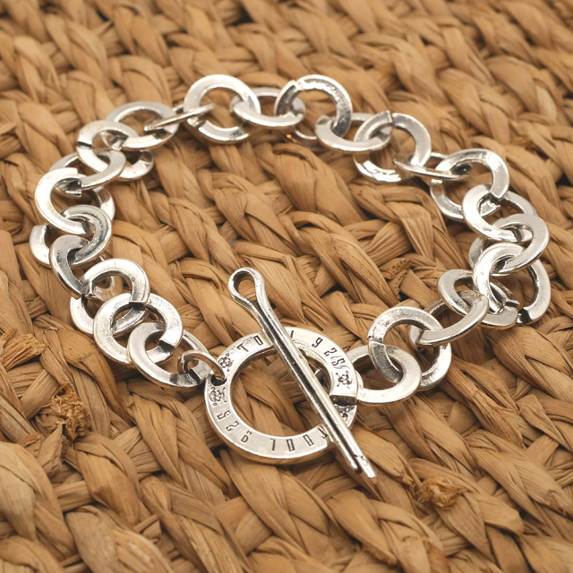 tool925 ワッシャー　シルバーブレスレット