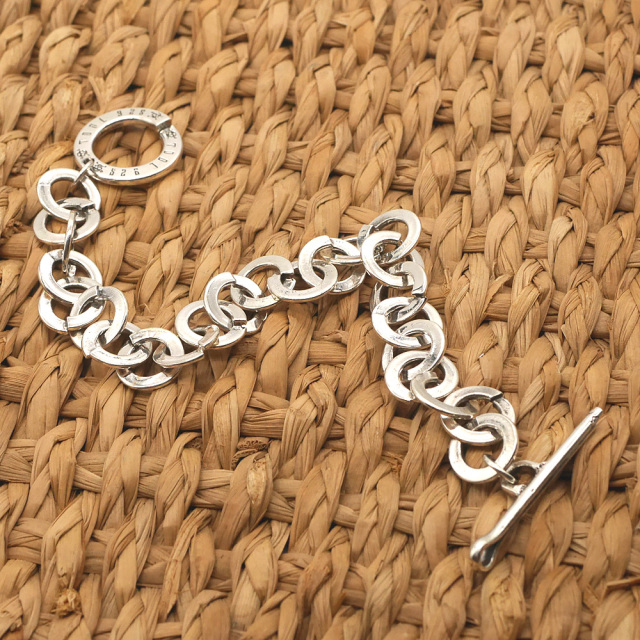 tool925 ワッシャー　シルバーブレスレット