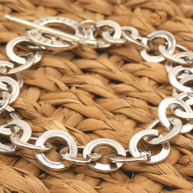 tool925 ワッシャー　シルバーブレスレット