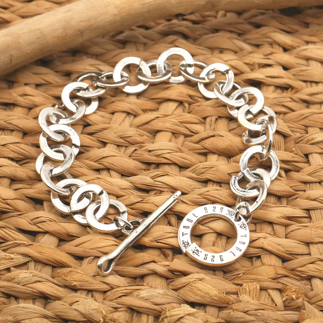 TOOL925 ワッシャー シルバーブレスレット washer silver bracelet