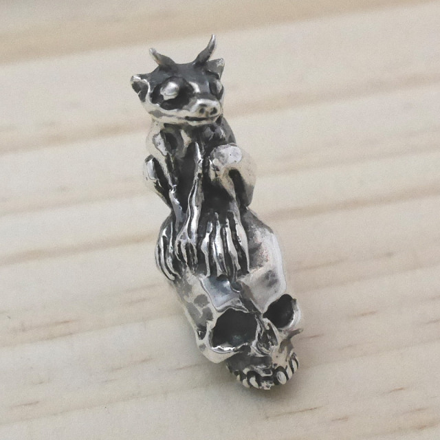 スカル　シルバー　ペンダントトップ　デッドマリア