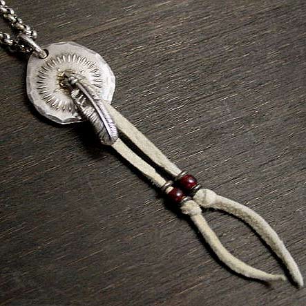 k-smithフェザー付きメタルトップ