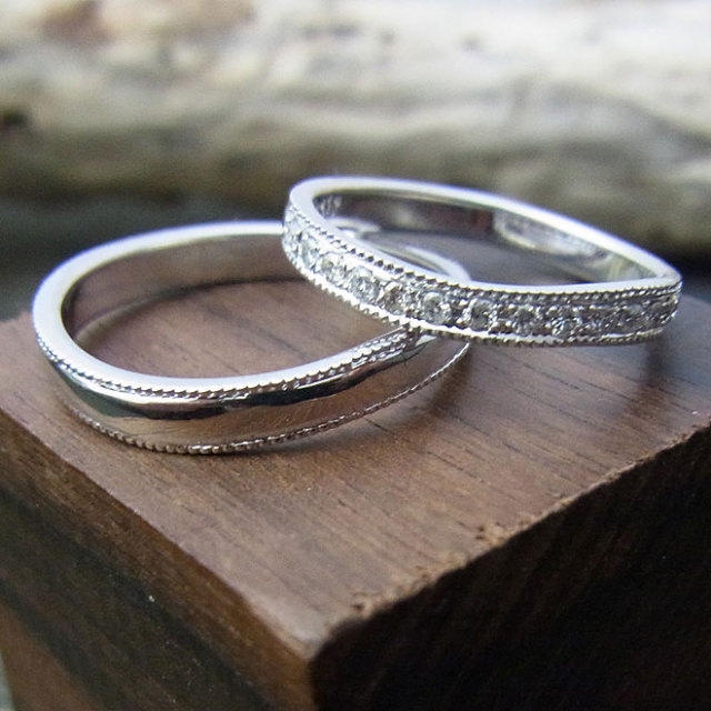 オーダーメイド　プラチナ　マリッジリング