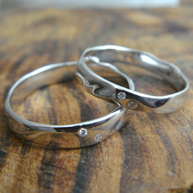 オーダーメイド　プラチナ　マリッジリング