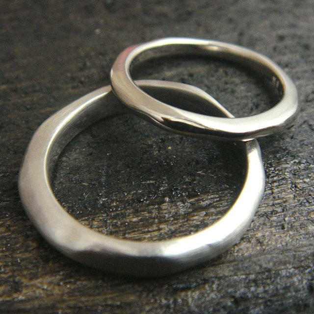 オーダーメイド　プラチナ　マリッジリング