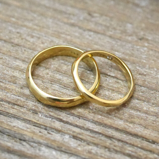 オーダーメイド　マリッジリング　18金