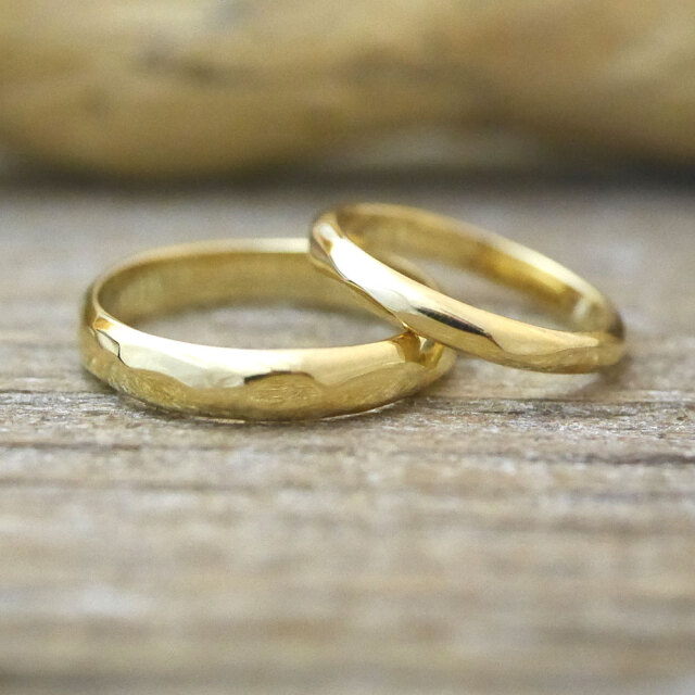 オーダーメイド　マリッジリング　18金