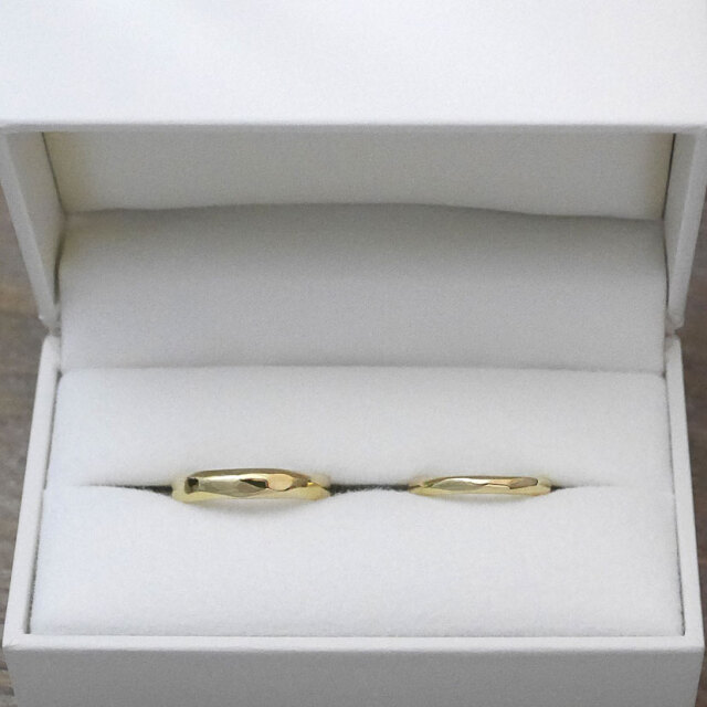 オーダーメイド　マリッジリング　18金