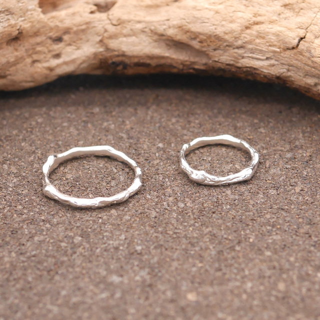 シルバーリング　RYOKU　指輪　細身