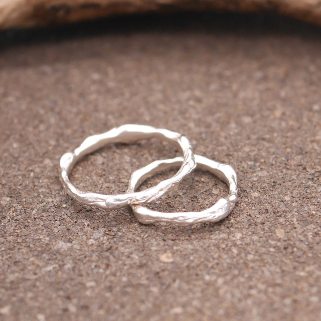 シルバーリング　RYOKU　指輪　細身