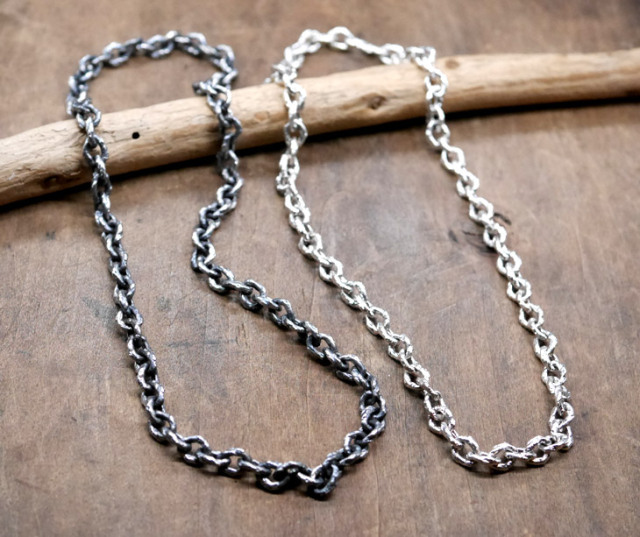シルバーネックレス silver chain necklace