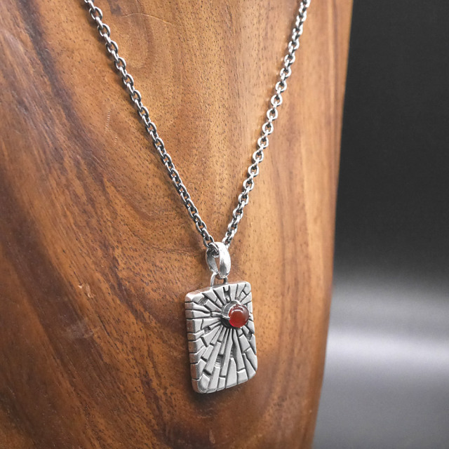 シルバーペンダントトップ　RYOKU