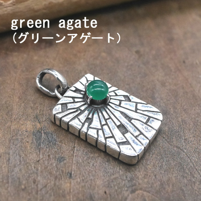 シルバーペンダントトップ　RYOKU