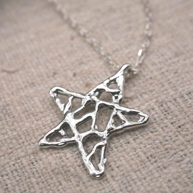 RYOKU 星のシルバーペンダントトップ silver star pendant