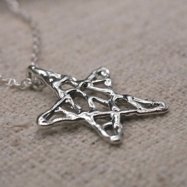 RYOKU 星のシルバーペンダントトップ silver star pendant