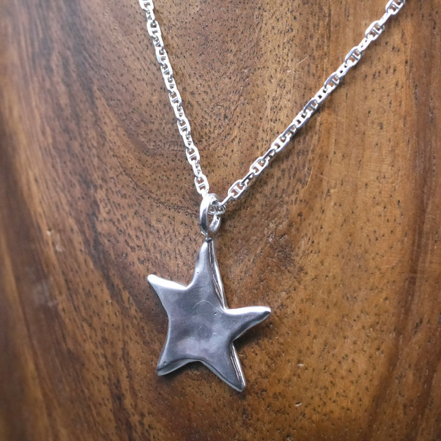 星モチーフ　シルバーペンダント　トップ