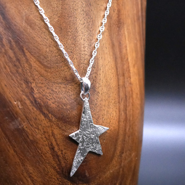 星モチーフ　シルバーペンダント　トップ